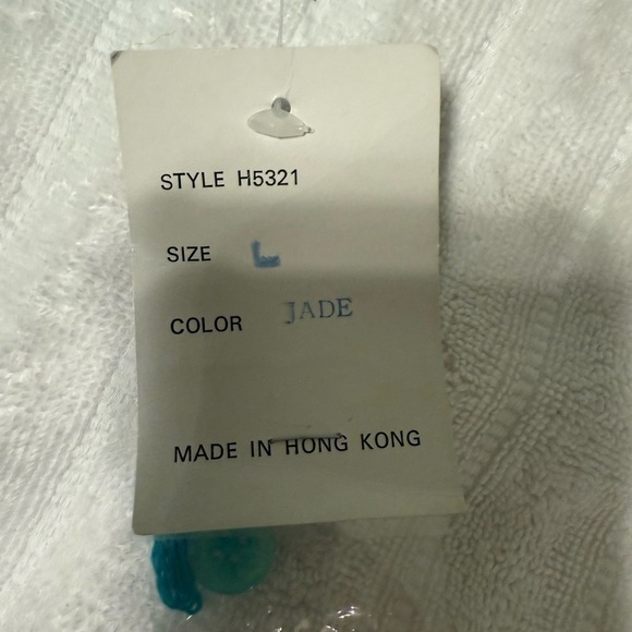 NWT The Committee Cardigan light green lambs wool angora Blend size L - Picture 5 of 7